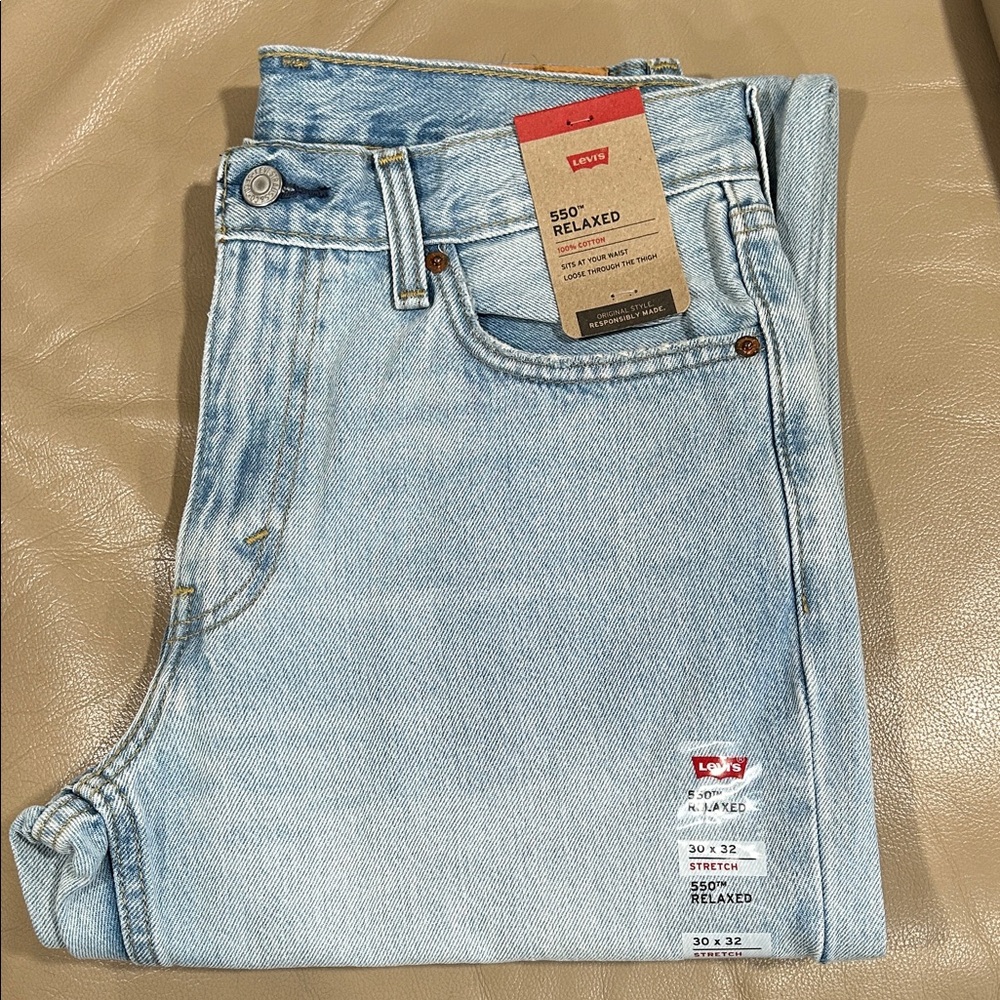 Levi's Light Blue Relaxed Jeans
